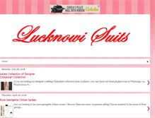 Tablet Screenshot of lucknowisuits.com